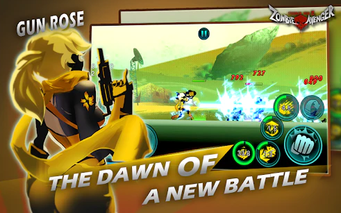 Screenshot Zombie Avengers Stickman War Z Mod APK