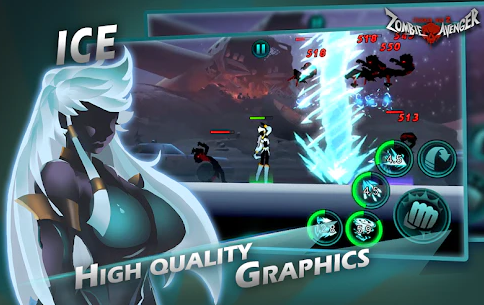Screenshot Zombie Avengers Stickman War Z Mod APK