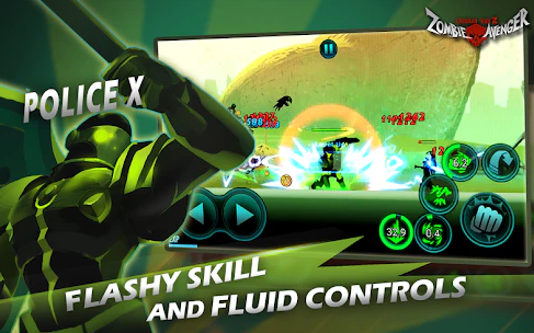 Screenshot Zombie Avengers Stickman War Z Mod APK