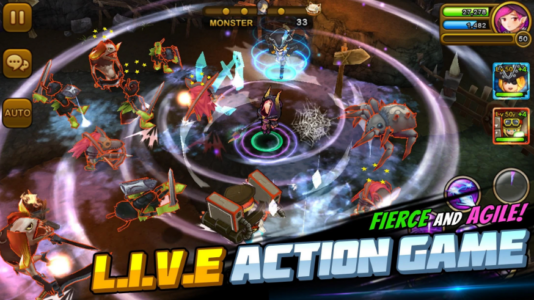 Screenshot Guardian Hunter: SuperBrawlRPG Mod APK