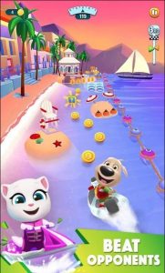Screenshot 1 — Talking Tom Jetski 2