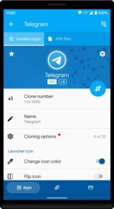 Screenshot App Cloner Mod APK