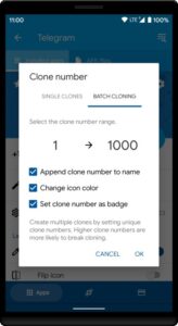 Screenshot App Cloner Mod APK