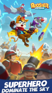 Screenshot Rooster Defense Mod APK