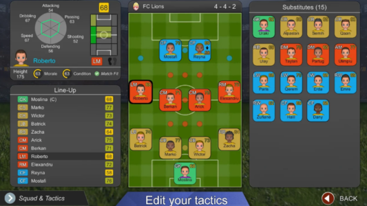 Screenshot Pro League Soccer Mod APK