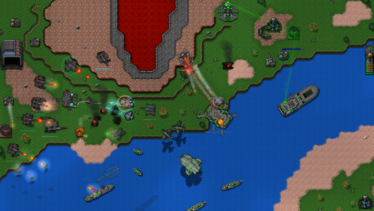 Screenshot Rusted Warfare Mod APK