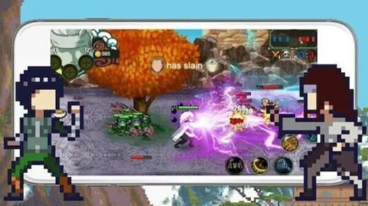 Screenshot League of Ninja Moba Mod APK