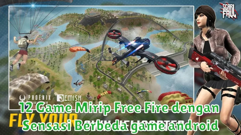 12 Game Mirip Free Fire dengan Sensasi Berbeda game android