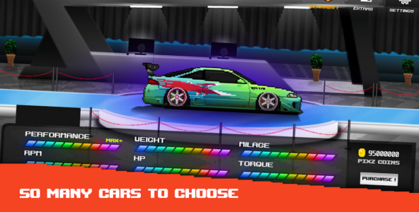 Screenshot Pixel Car Reckless Racer Mod APK