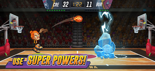 Screenshot Basketball Arena Game Online Mod APK