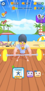 Screenshot Gym Train Hero Merge Power Mod APK