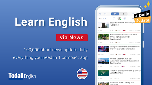 Screenshot Todaii Learn English Mod APK