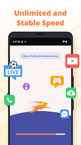 Screenshot Turbo VPN Mod APK