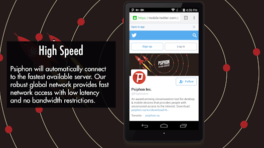 Screenshot Psiphon Pro Mod APK