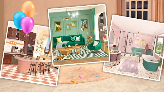 Screenshot Dream House Design Tile Match Mod APK