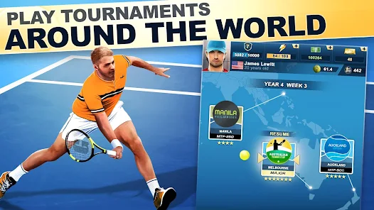 Screenshot TOP SEED Tennis Manager 2024 Mod APK