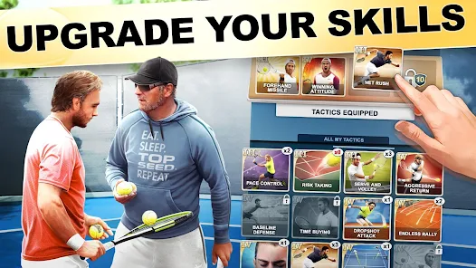 Screenshot TOP SEED Tennis Manager 2024 Mod APK