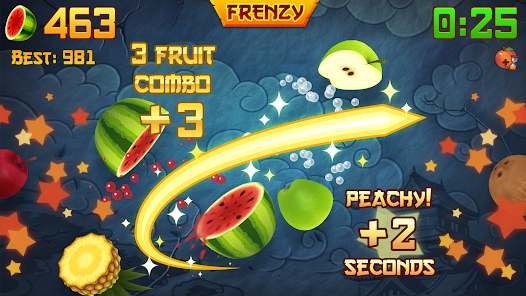 Screenshot Fruit Ninja Mod APK