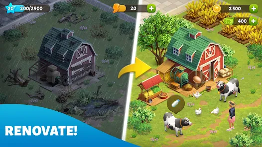 Screenshot Spring Valley Farm Game Mod APK