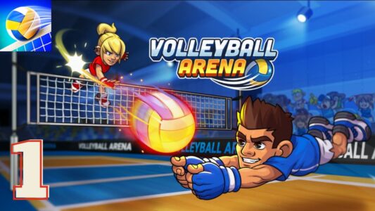 Download Volleyball Arena Spike Hard Mod Apk v13.1.0 (Unlocked All, Items, Jump, Menu) Latest 2025