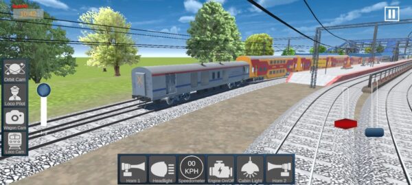 Screenshot Train Sim India Mod APK