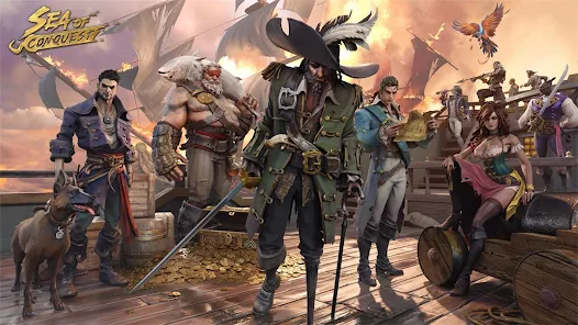 Screenshot Sea of Conquest Pirate War Mod APK