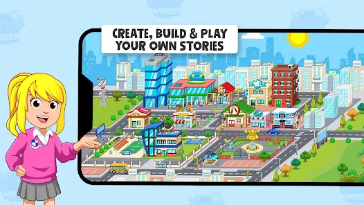 Screenshot My Town World Mod APK