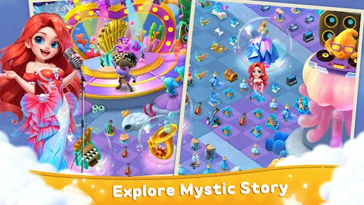 Screenshot Merge Fairy Tales Mod APK