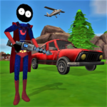 Download Stickman Superhero Mod Apk v2.0.3 (Unlocked All Items) Terbaru 2024
