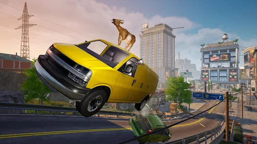 Screenshot Goat Simulator 3 Mod APK