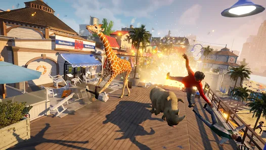 Screenshot Goat Simulator 3 Mod APK