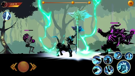 Screenshot Shadow fighter 2 Ninja Games Mod APK