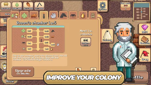 Screenshot Pocket Ants Colony Simulator Mod APK