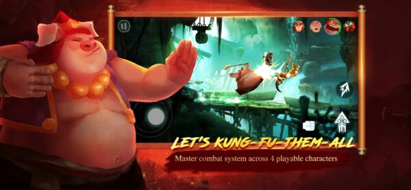 Screenshot Unruly Heroes Mod APK