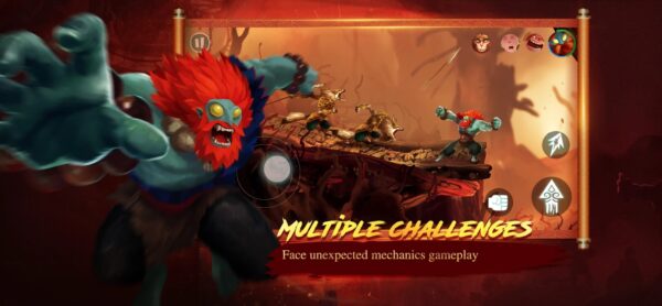 Screenshot Unruly Heroes Mod APK