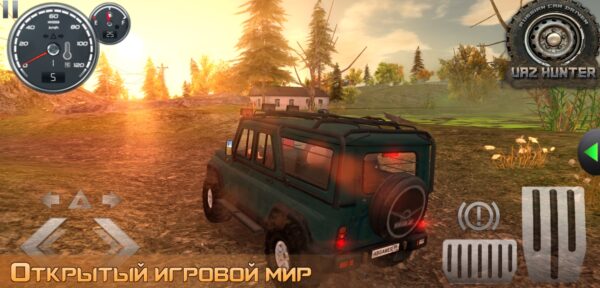 Screenshot Russian Car Driver UAZ HUNTER Mod APK