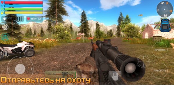 Screenshot Russian Car Driver UAZ HUNTER Mod APK