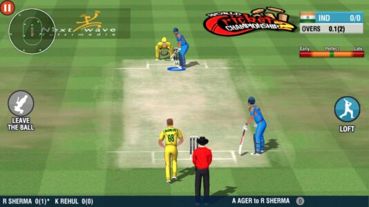 Screenshot World Cricket Championship 2 Mod APK