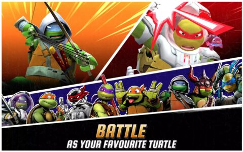 Screenshot Ninja Turtles Legends Mod APK