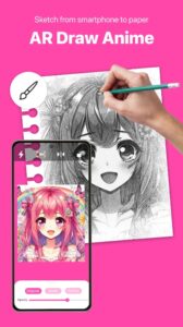 Screenshot Draw Anime Sketch Mod APK