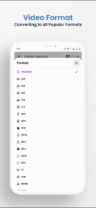 Screenshot Video Converter Mod APK