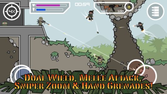 Screenshot Mini Militia Classic Mod APK