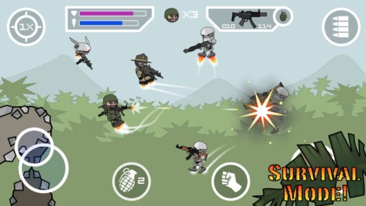 Screenshot Mini Militia Classic Mod APK