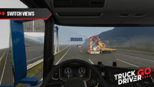 Screenshot Truck Driver GO Mod APK