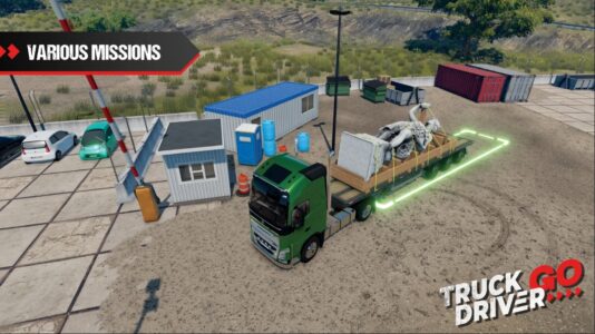 Screenshot Truck Driver GO Mod APK