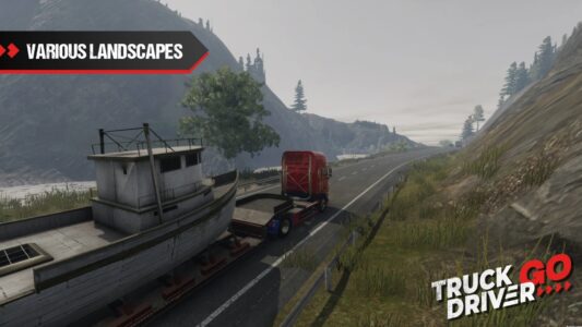 Screenshot Truck Driver GO Mod APK