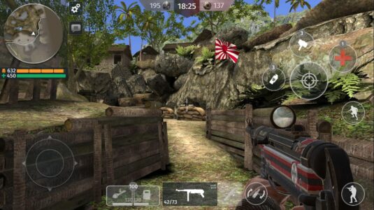 Screenshot World War Ⅱ Battle Combat Mod APK