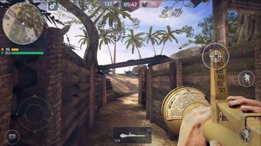 Screenshot World War Ⅱ Battle Combat Mod APK