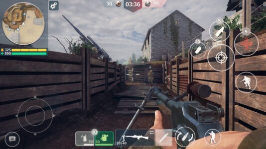 Screenshot World War Ⅱ Battle Combat Mod APK