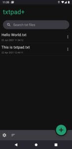 Screenshot txtpad+ Create txt files Mod APK